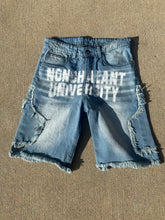 Load image into Gallery viewer, BLUE NCU JORTS (preorder)
